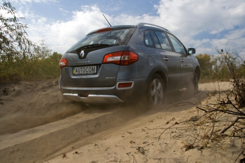 Renault Koleos test photo рено колеос кроссовер паркетник внедорожник тест-драйв тестдрайв тест драйв фото технические характеристики